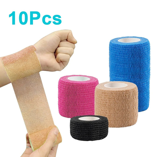 10 Rolls Athletic Wrap  Elastic Bandage